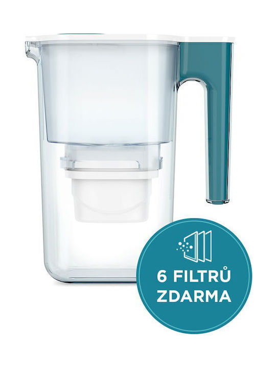 Aqua Optima Perf Pour 2.4l Filter Jug + 1x Eps Blue Filter