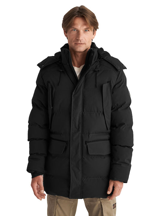 Staff Python Μπουφάν Puffer Μαύρο