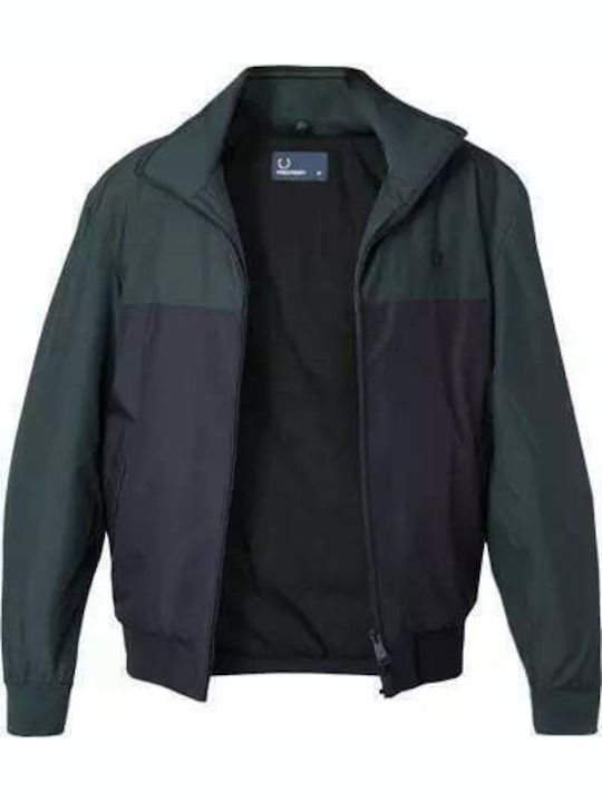 Padded Hooded Jacket Fred Perry Panelled Quilted Jacket Fred Perry