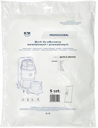 K&m Vacuum Cleaner Bags Karcher Wd2/wd3 Km-q039.a 5 Pcs