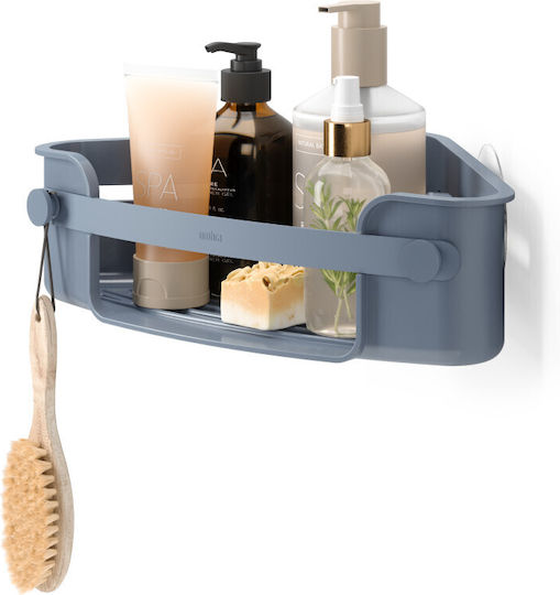 Umbra Wall Mounted Bathroom Shelf Plastic 19x31x8.6cm Blue