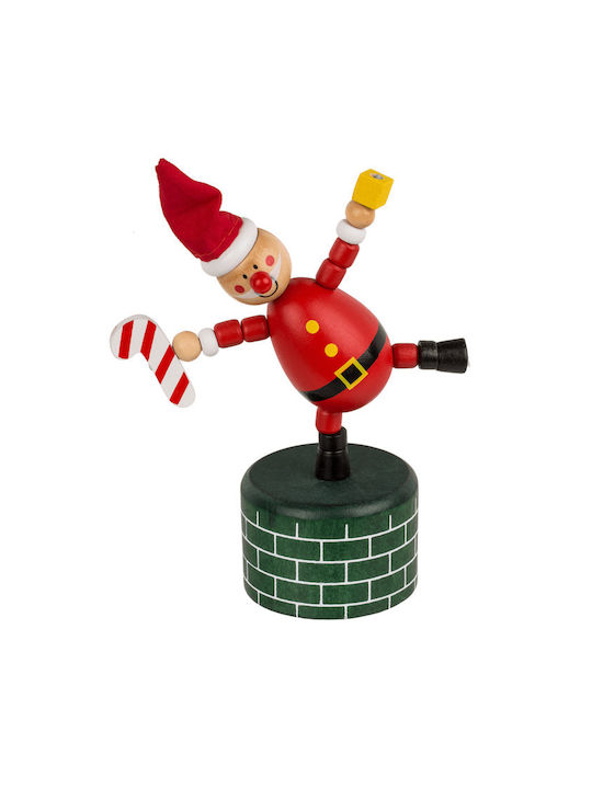 Out of the Blue Christmas Figure Length 4.5cm Santa Claus Puppet Santa Claus