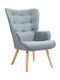 Burnaby Armchair Gray 68x68x97.5cm