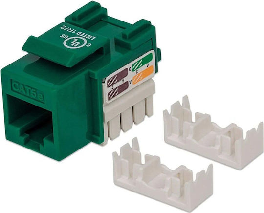 Netzwerk-Schlüsselstein Rj45 Utp Kat.5e Rj45 Kat.5e 1 Stück