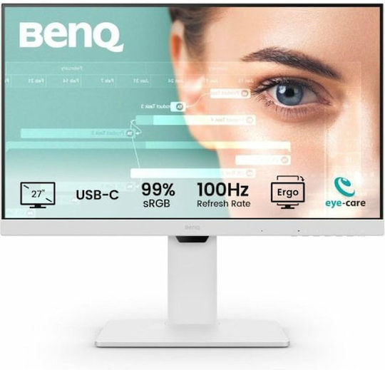 BenQ GW2486TC IPS Monitor 23.8" FHD 1920x1080 With Response Time 5ms GTG White