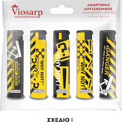 Viosarp Αναπτήρας Φλόγας Windproof 5τμχ Viosarp Αναπτήρας Φλόγας Windproof 5τμχ