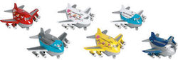 Metal Pullback Airplane with Sounds 9cm Set of 12