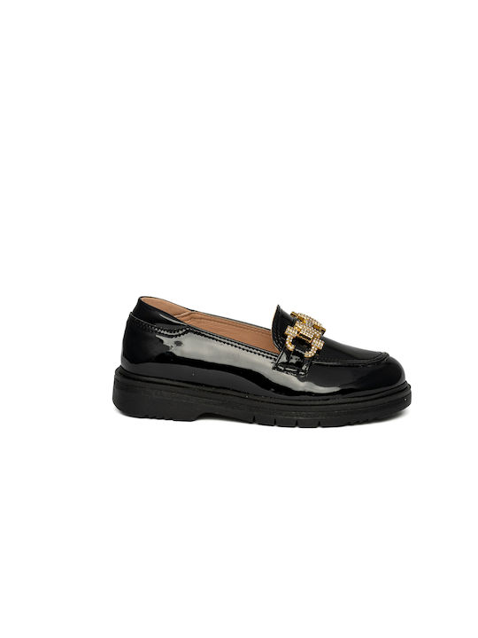 Bonito Girls Moccasins Black