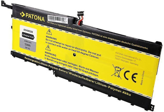 Patona Battery Laptop Lenovo Thinkpad X1 3290mah Li-poly 15.2v