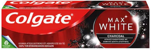 Colgate Max White Zahnpasta mit Aktivkohle für Aufhellung 75ml