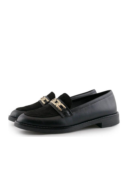 Γυναικεία Loafers σε Μαύρο Χρώμα
