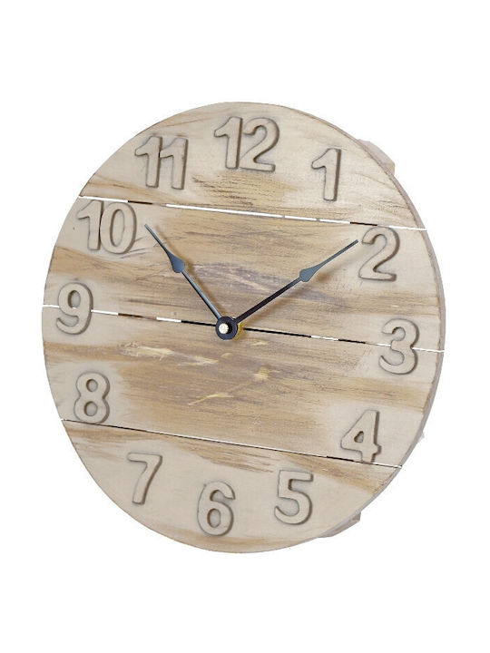 Platinet Wall Clock Ecru