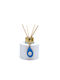 Georgiou Hanging Lucky Charm Burner Gold made of Metal 6.5x7cm 1pcs