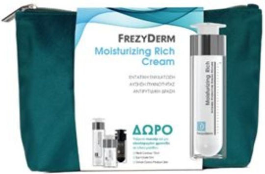 Frezyderm Moisturizing Rich Комплект за грижа за кожата за Хидратация & Против стареене 5бр
