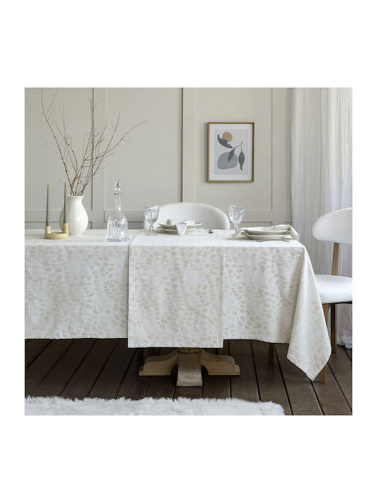 Nima Tablecloth Sylvan Beige 160x310cm