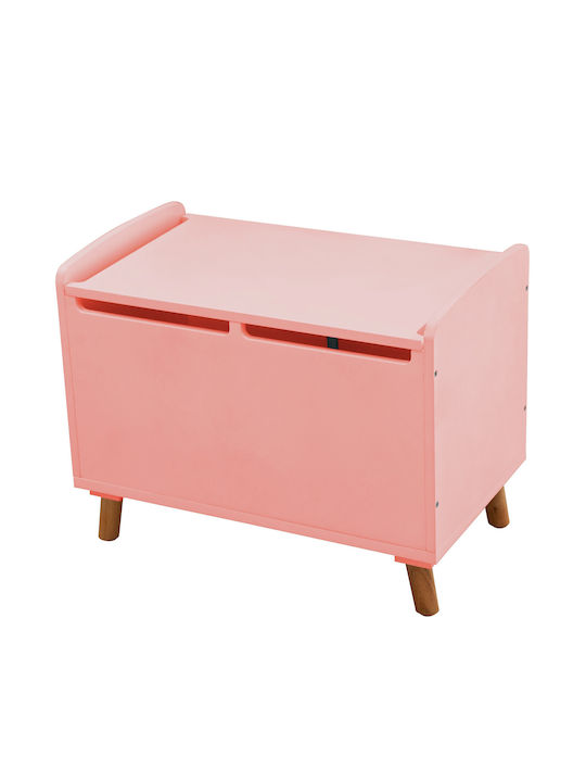 Polihome din Lemn Loria Roz 50x30x39cm 1buc