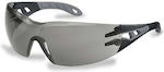 Uvex Pheos Safety Glasses Gray