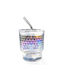 Transparente 350 ml Rainbow Bubble Glas Reisebecher Kaffee Tee