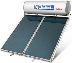 Nobel Aelios CUS Ηλιακός Θερμοσίφωνας 200lt Glass Διπλής Ενέργειας 3τ.μ. Επιλεκτικός