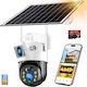 IP Cameră de Supraveghere 4G Full HD+ 4MP Rezistentă la apă Pe baterii cu Comunicare Bidirecțională