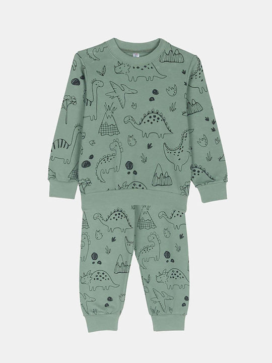 Dreams by Joyce Kids' Pajamas Winter Pink Dino