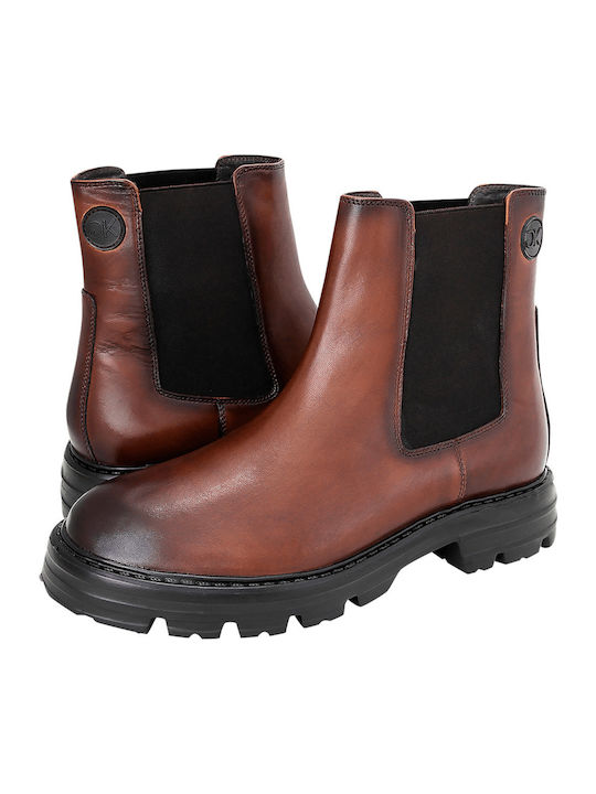 GK Uomo Leder Tabac Braun Herrenstiefel