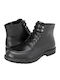 Leather Black Men's Boots