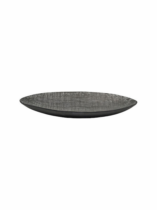 Ankor Dekorative Platte Keramik Gray 1Stück 26x13.5x3.8cm