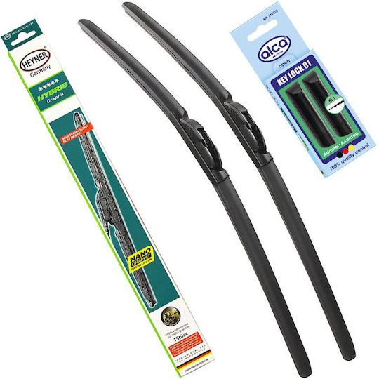 Heyner Hybrid Front Car Wiper Set 650mm for Mercedes-Benz EQE