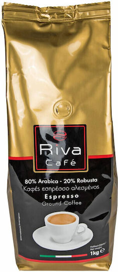 Riva Cafe Kaffee Espresso Gold Gemahlen 1kg 2-51271
