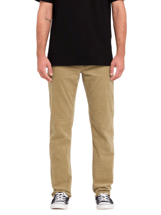 Solver 5 Pocket Corduroy Παντελόνι σε Κανονική Εφαρμογή khaki