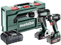 Metabo Combo Set 2.1.14 18V BL LiHD Σετ Κρουστικό Δραπανοκατσάβιδο & Παλμικό Κατσαβίδι