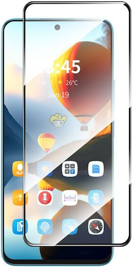 Transparent Пълно лепило Закалено стъкло за цялото лице (Xiaomi 14T / 14T Pro)