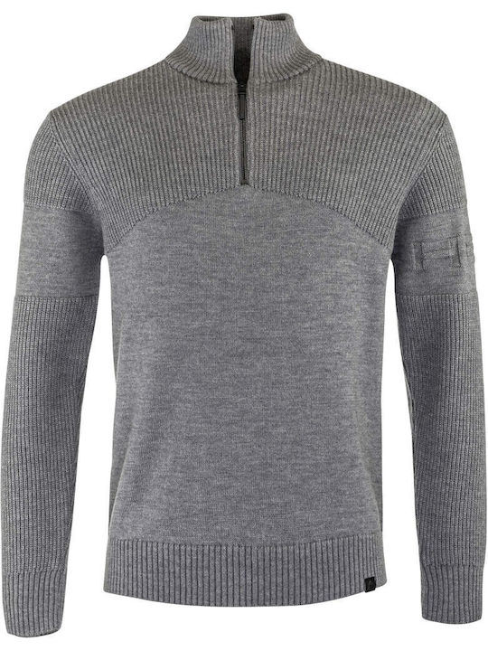 Head Polo Sweater Gray