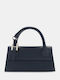 Leather Women's Bag Handbag Blue