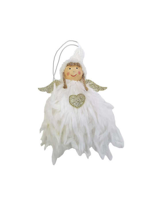 Hanging Ornament Angel White