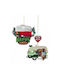 Weihnachtsbaumschmuck Hängendes Wohnwagen (Verschiedene Designs)