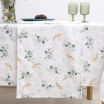 Dimeco Christmas Tablecloth Runner Fabric Green...