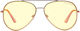 Gunnar Office Gaming Glasses Maverick Rose Gold * Amber Lenses * Blf 65 * Gunnar Focus