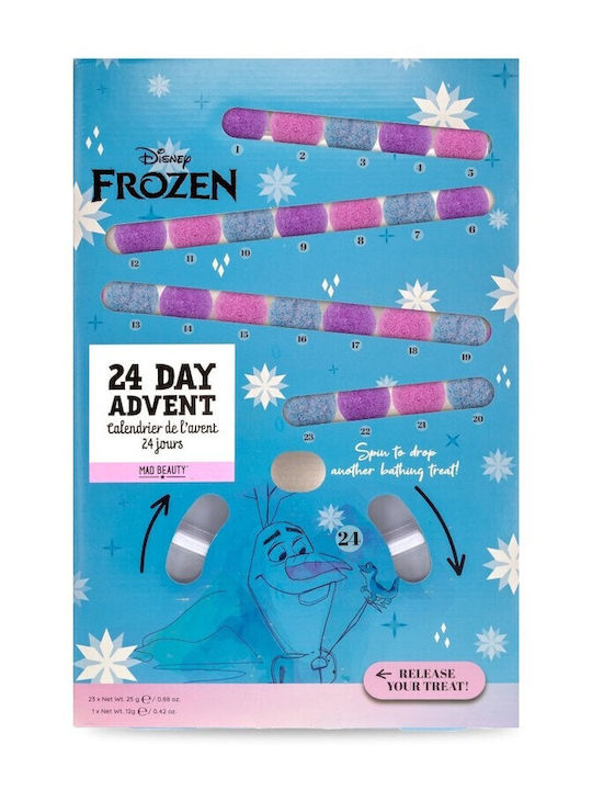 Mad Beauty Frozen Snowball Advent Calendar 24τμχ