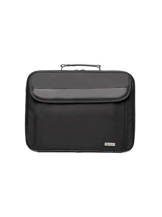 Spacer Bag Notebook Up To 16" 1 Compartment Front Pocket Rear Pocket Velcro Waterproof Nylon Black Fritz "spm7939" Ean 5949046600056