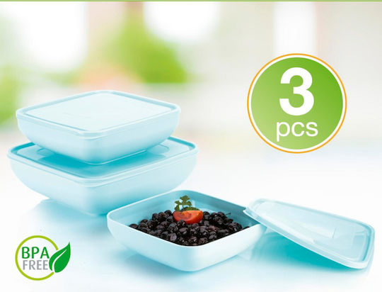 Homeone Πλαστικό Παιδικό Δοχείο Φαγητού 1.65lt Διάφανο