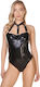 Comfort Sexy Bodysuit Schwarz