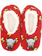 Kids Slippers Red