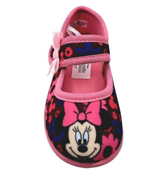 Disney Kids Slippers Burgundy