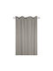 Curtain with Grommets S-f Nelson Gray 135x280cm