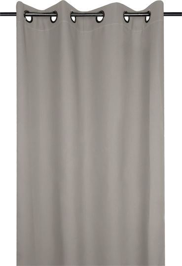 Curtain with Grommets S-f Nelson Gray 135x280cm