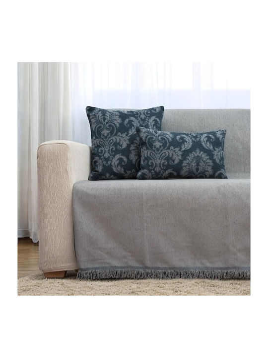 Cotone Solo Dreisitzer-Sofa Wurf Chenille 170x3...
