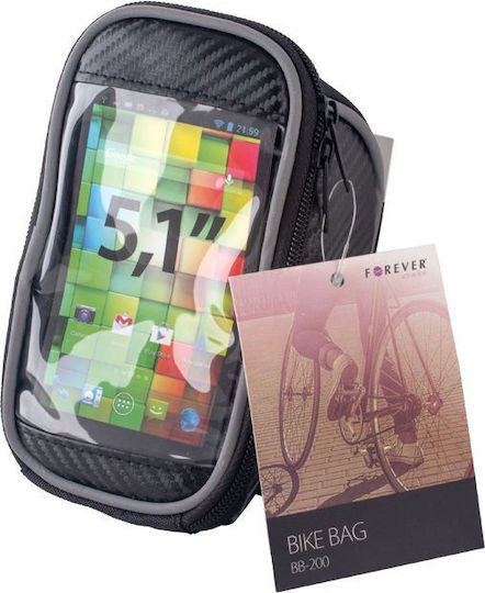 Forever Bb-200 Bike Bag Mobile Phone Holder Up To 5.1 Inch Window