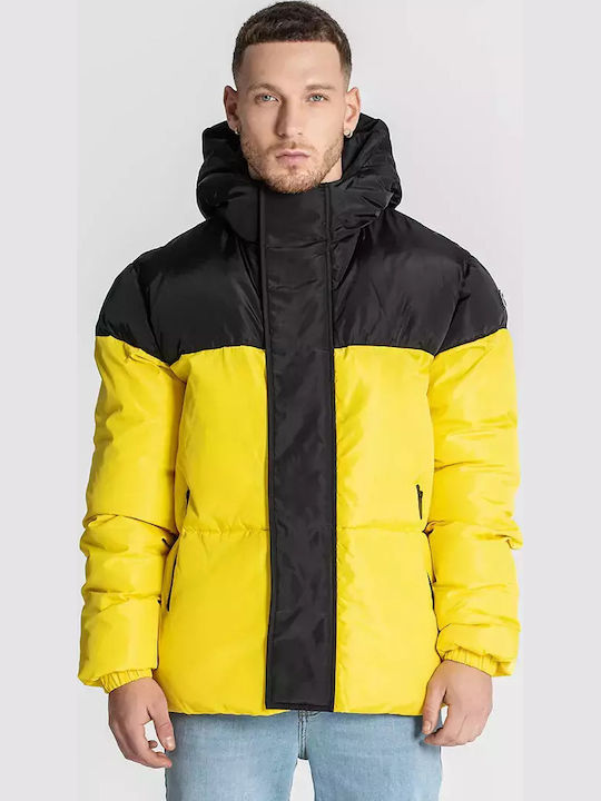 Winter Jacke Puffer Gelb